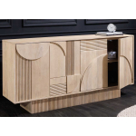 Buffet Art Déco 170cm  Bois de Manguier Blanchi