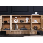 Buffet Art Déco 170cm  Bois de Manguier Blanchi