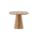 Table Ovale Bois Naturel 200 cm  6-8 Places