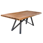 Table à manger bois massif acacia 200 cm