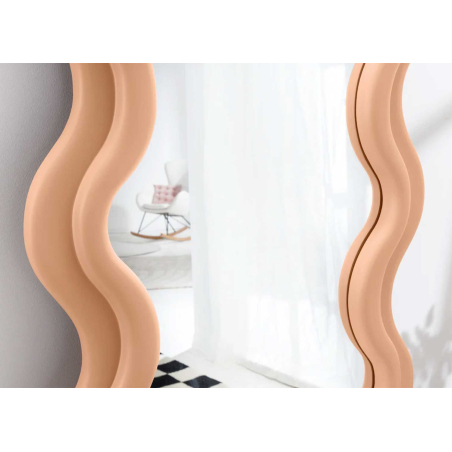 Miroir Design 160 cm Abricot Pastel