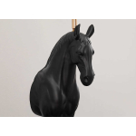 Lampe de Table Cheval Design Noir 75 cm