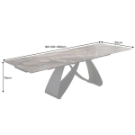 Table en Céramique Extensible 180-220-260 cm