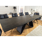 Grande table design avec allonges 180-220-260 cm 10 à 12 personnes