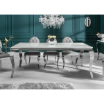 Table de séjour design moderne look baroque