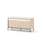 banc chaussures beige avec led