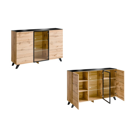 Meuble de Salon en Bois Moderne style scandinave