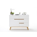 Commode de Salon Scandinave Blanche