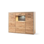 Buffet Haut contemporain en bois Chêne Massif