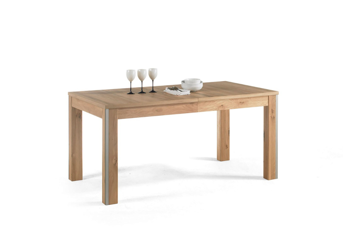 Table de Repas Contemporaine en bois Chêne Massif