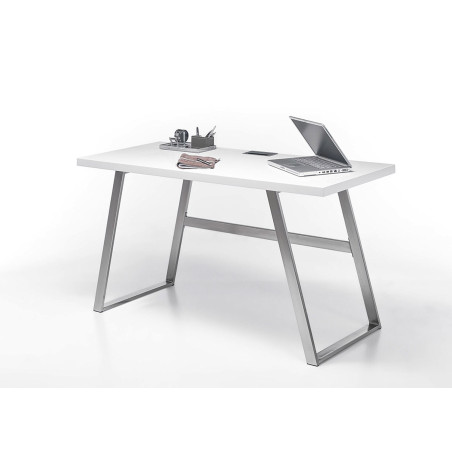 Table pour PC Portable Laqué Blanc