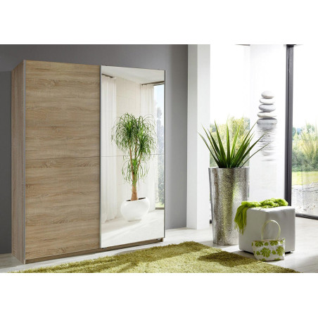 Armoire Miroir Porte coulissante 135 cm