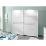 Armoire Double Penderies Blanche - Meuble Design