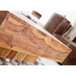 Table basse bois massif / Carrée 80 cm