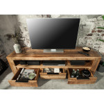 Meuble TV en bois massif / 170 cm