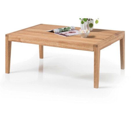 Table basse extensible en bois massif