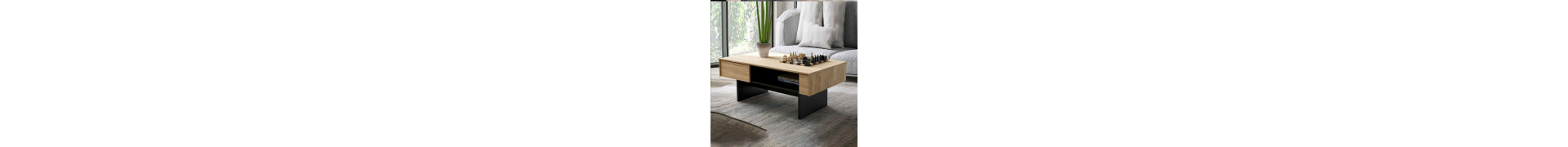 Table Basse avec Rangement